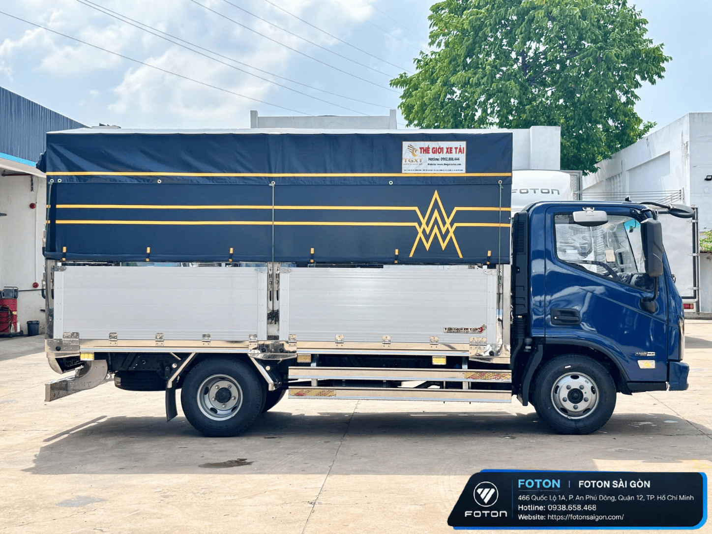 Xe tai foton aumark 3t5 thung nhom (4)